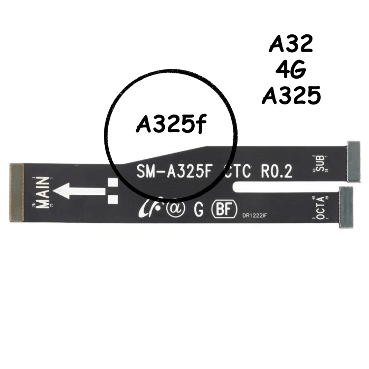 Motherboard Flex Cable For Samsung Galaxy A32 4G (A325) - Best Cell Phone Parts Distributor in Canada, Parts Source Motherboard Flex Cable For Samsung Galaxy A32 4G (A325) - Best Cell Phone Parts Distributor in Canada, Parts Source